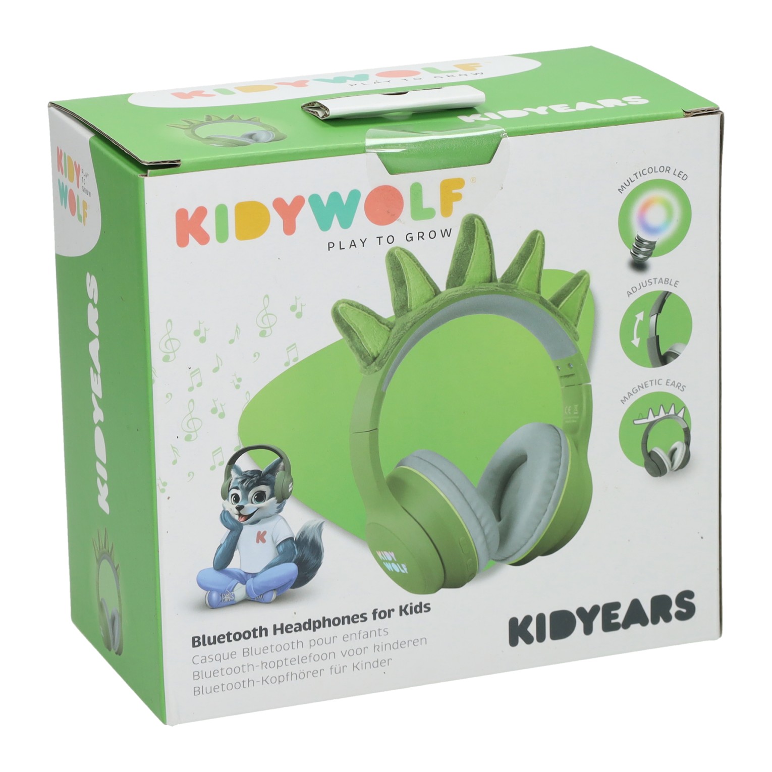 Kidywolf Kidyears Bluetooth-Headset Grün