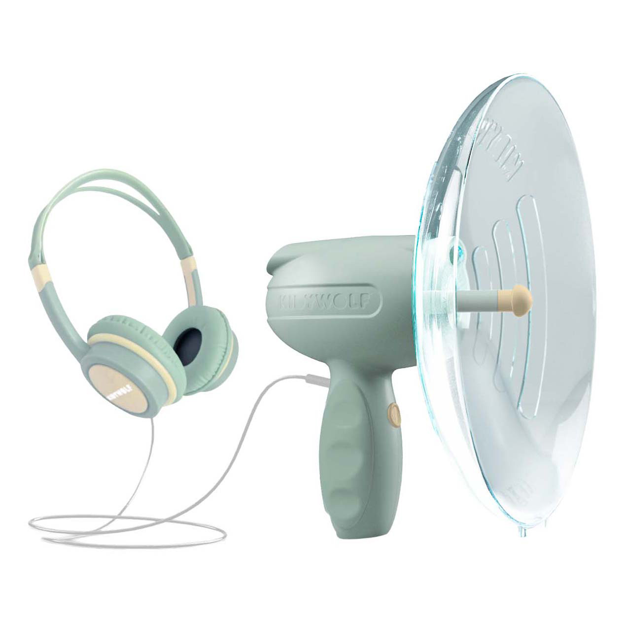 Kidywolf Kidyspy Afluisterapparaat Groen