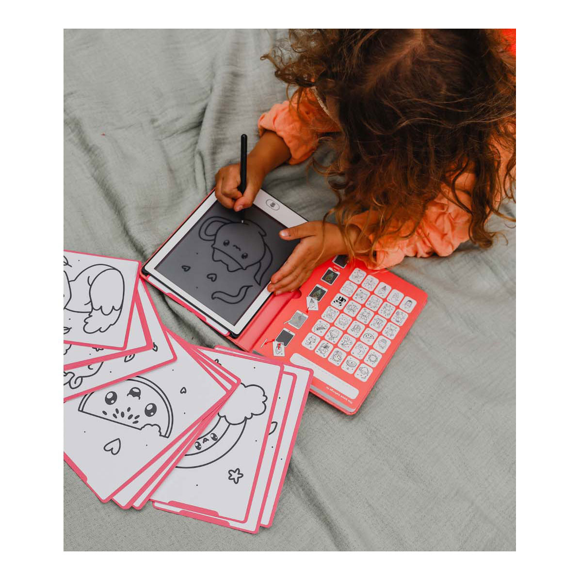 Kidywolf Kidydraw Overtrekboek Roze