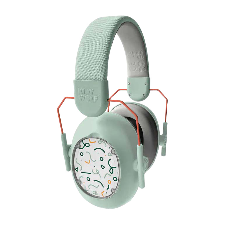 Kidywolf Kidynoise Gehoorbescherming Groen