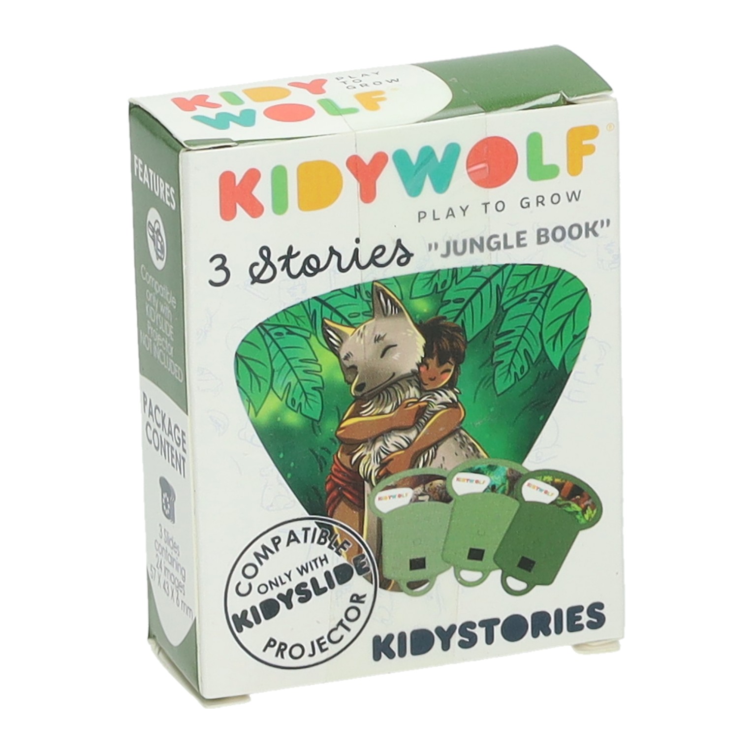 Kidywolf Kidystories Dschungelbuch-Geschichten für Kidyslide