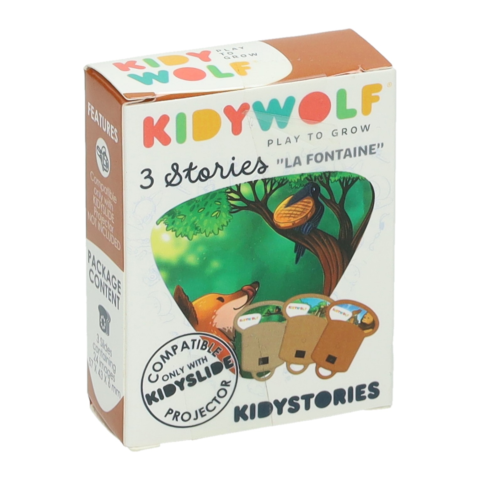 Kidywolf Kidystories La Fontaine Verhalen Voor Kidyslide