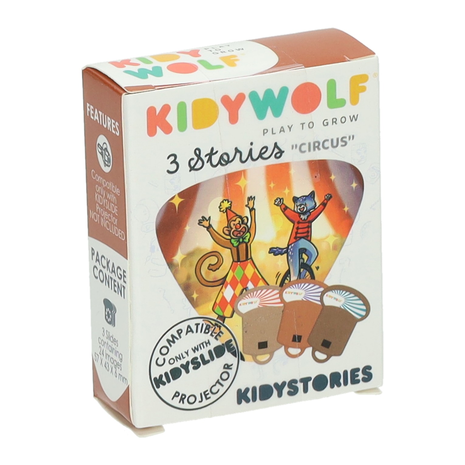 Kidywolf Kidystories Zirkusgeschichten für Kidyslide