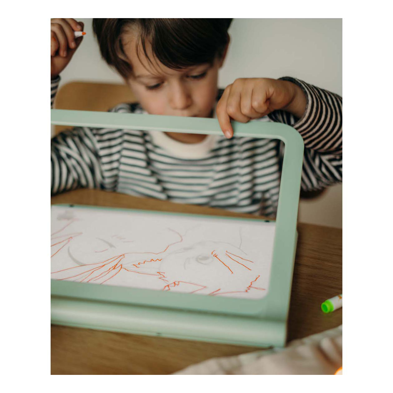 Kidywolf Kidydraw-pro A4 2in1 Lichttafel Groen