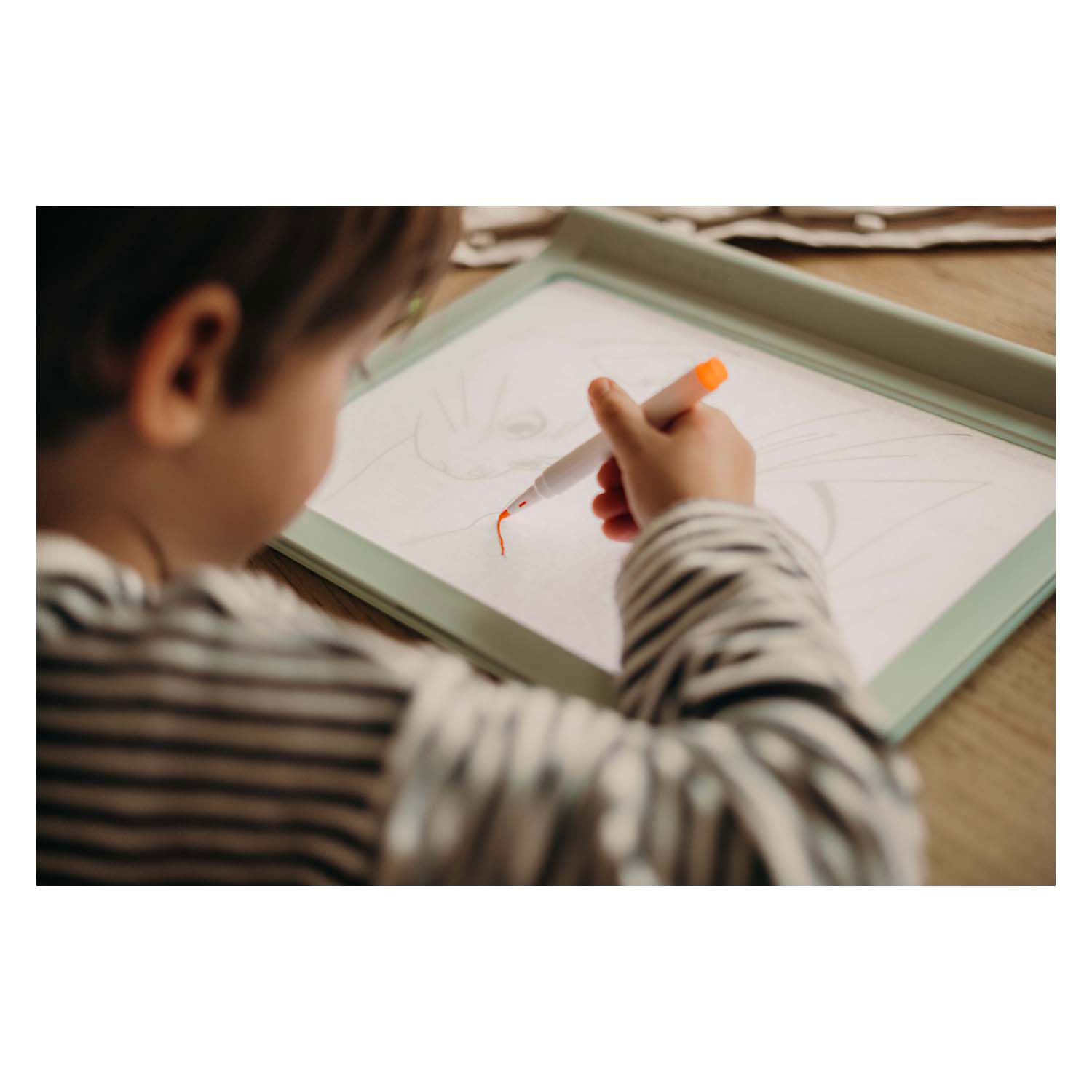 Kidywolf Kidydraw-pro A4 2in1 Lichttafel Groen