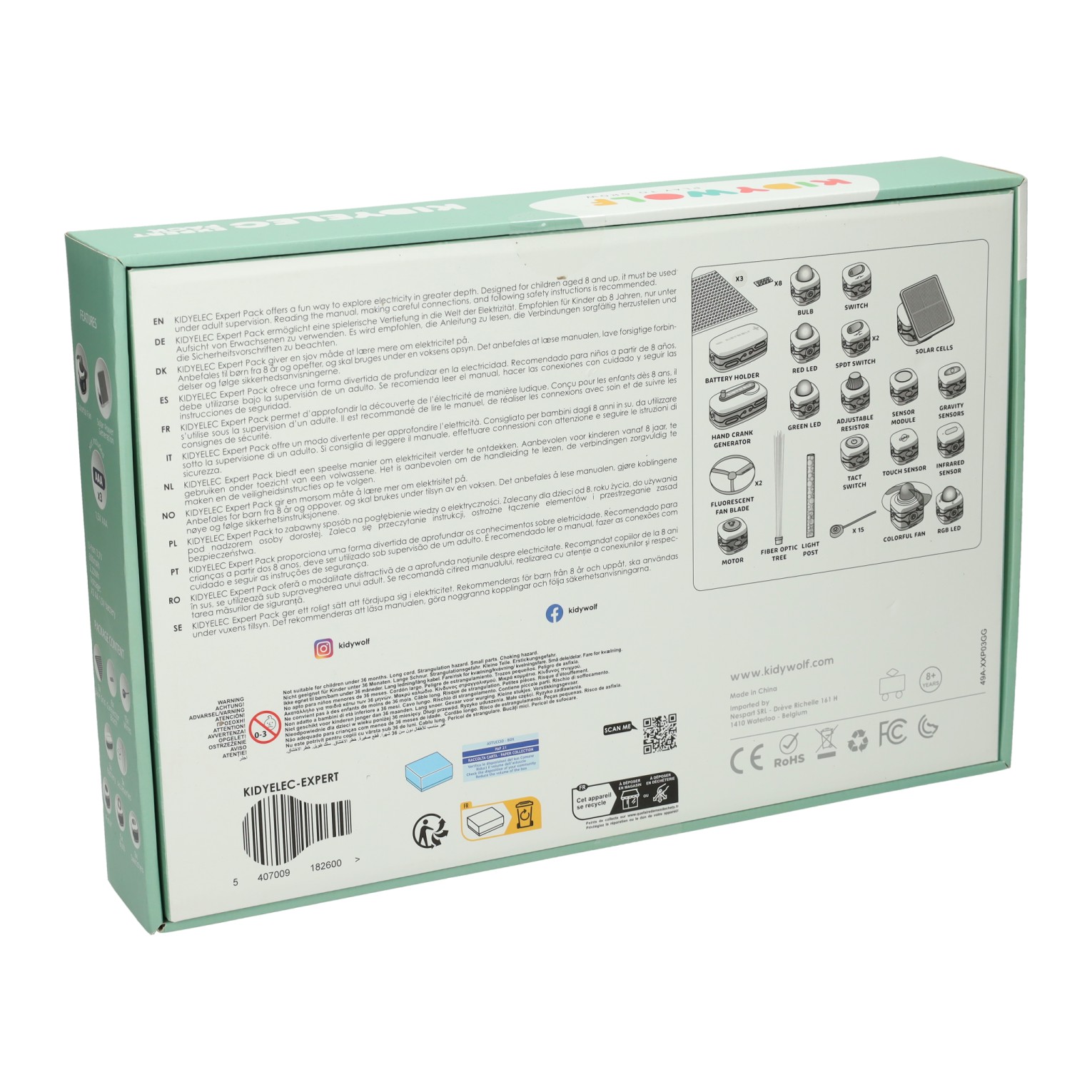 Kidywolf Mein erstes Elektro-Set 18-tlg.