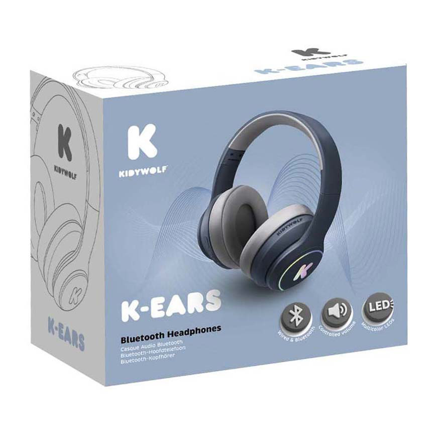 Casque Bluetooth Kidywolf Kidyears Bleu