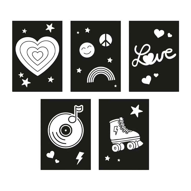 Recharge Kidywolf Kidyneon Happy - 5 pièces.