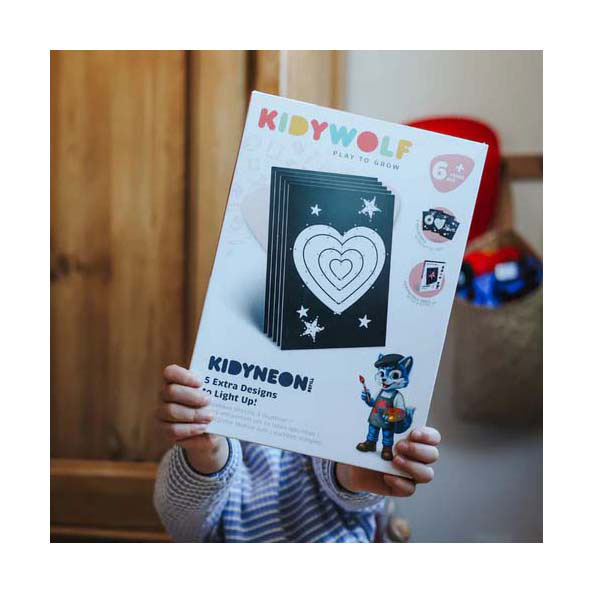 Recharge Kidywolf Kidyneon Happy - 5 pièces.