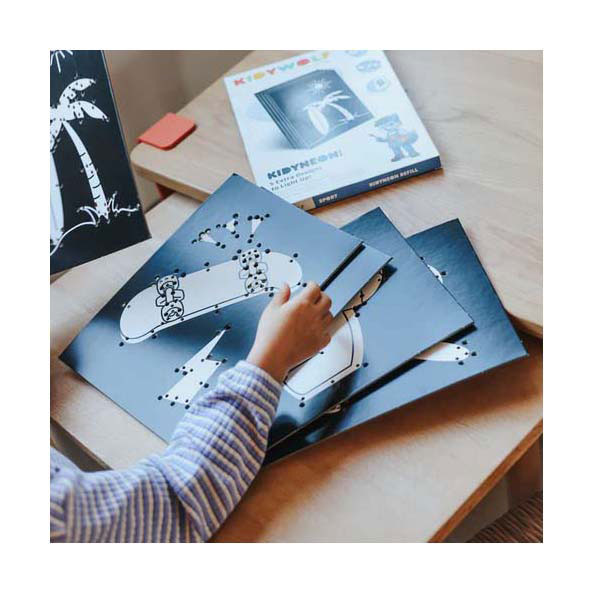 Recharge Kidywolf Kidyneon Sport - 5 pièces.