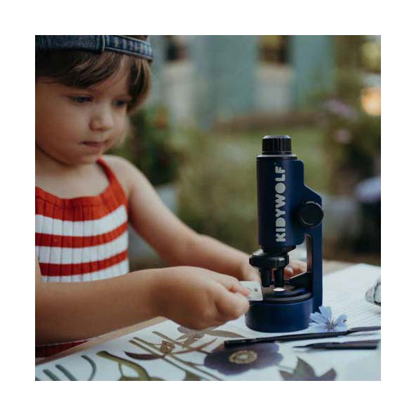 Kidywolf Nierenmikroskop Mikroskop Blau