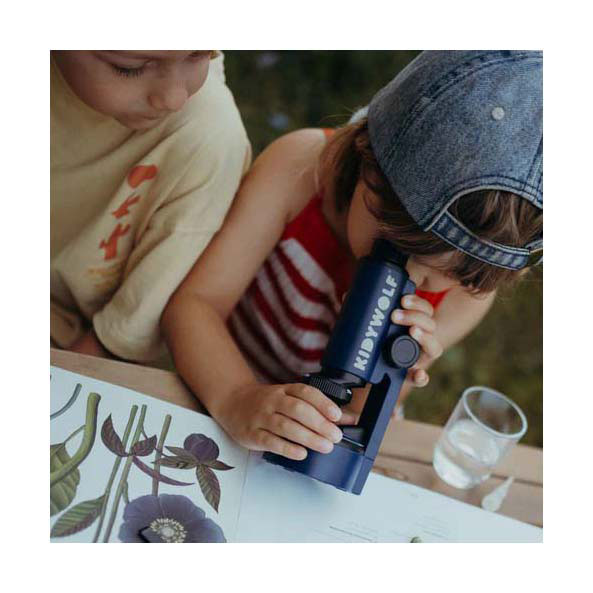 Kidywolf Nierenmikroskop Mikroskop Blau