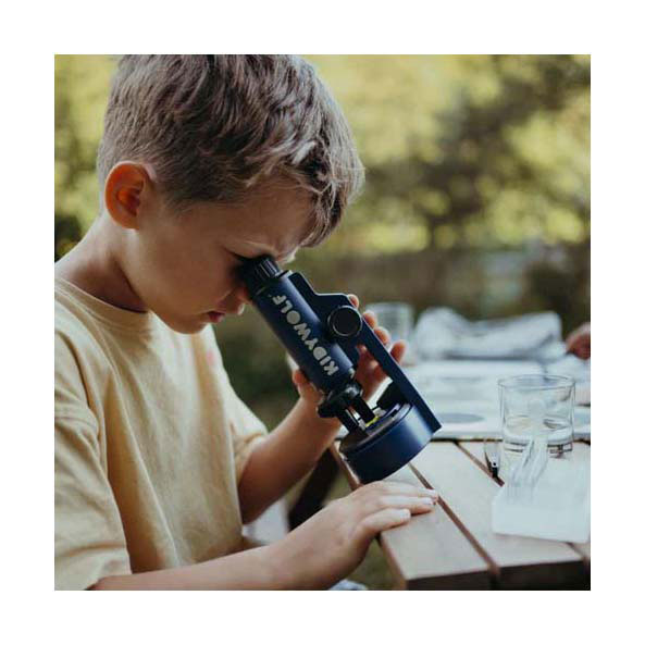 Kidywolf Nierenmikroskop Mikroskop Blau