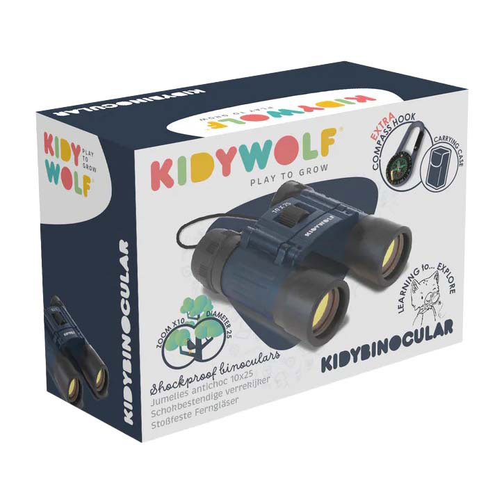 Kidywolf Kidybinoculars Verrekijker Blauw