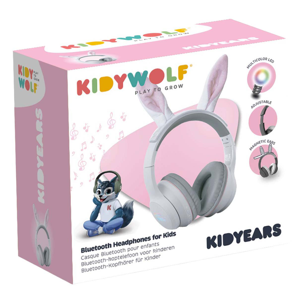 Kidywolf Kidyears Bluetooth-Kopfhörer Kaninchen