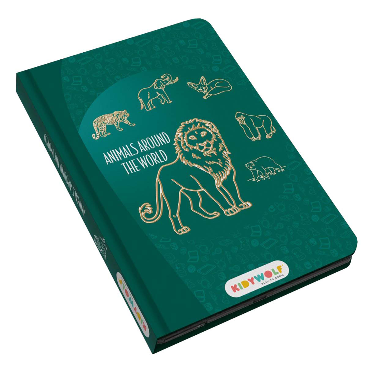 Kidywolf Kidydraw Mini Overtrekboek Dieren van de Wereld