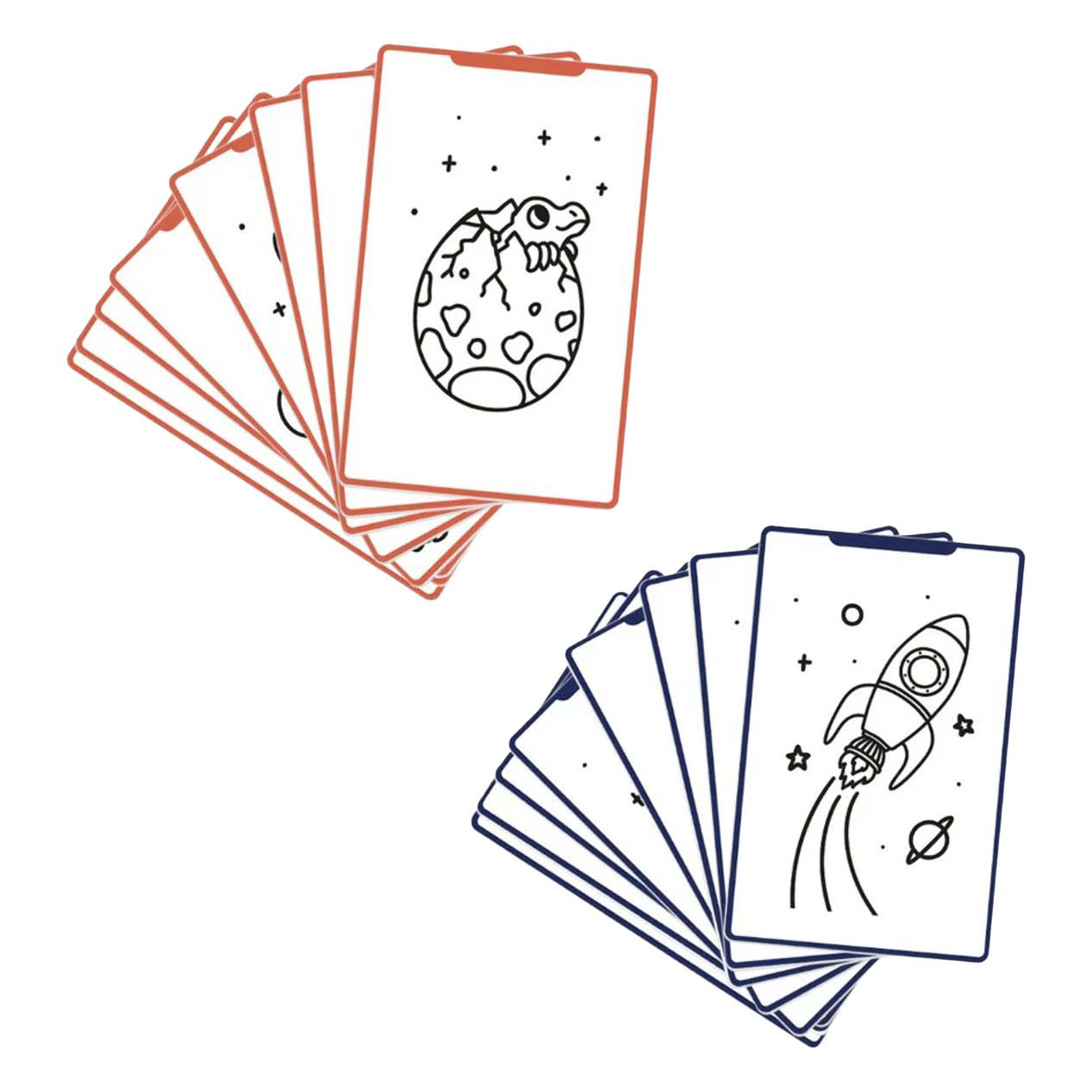 Kidywolf Kidydraw Mini Navulling Ruimte en Dinosaurussen