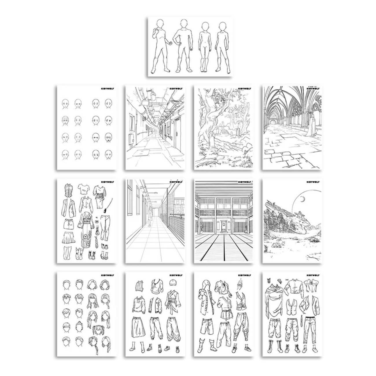 Kidywolf K-draw Pro Manga World