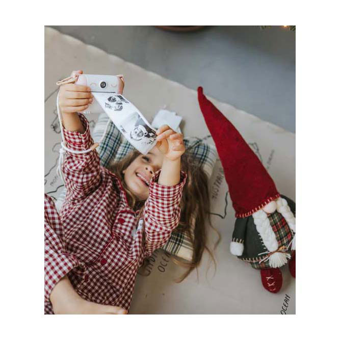 Appareil photo instantané Kidywolf Kidyprint avec imprimante thermique - Rose