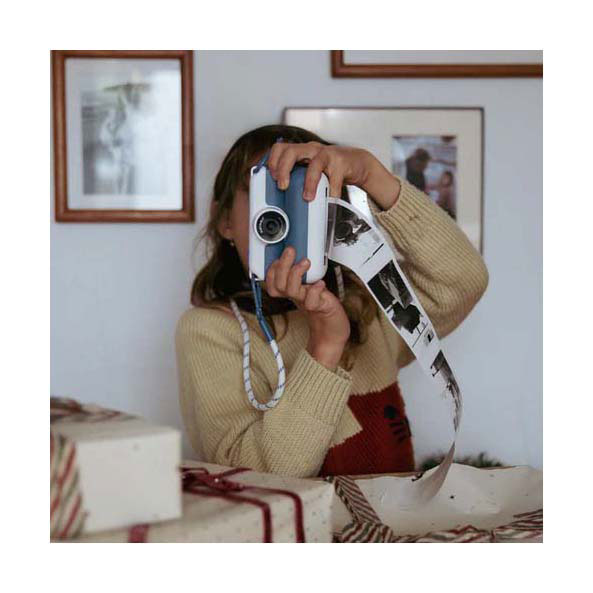 Appareil photo instantané Kidywolf K-print avec imprimante thermique - Bleu