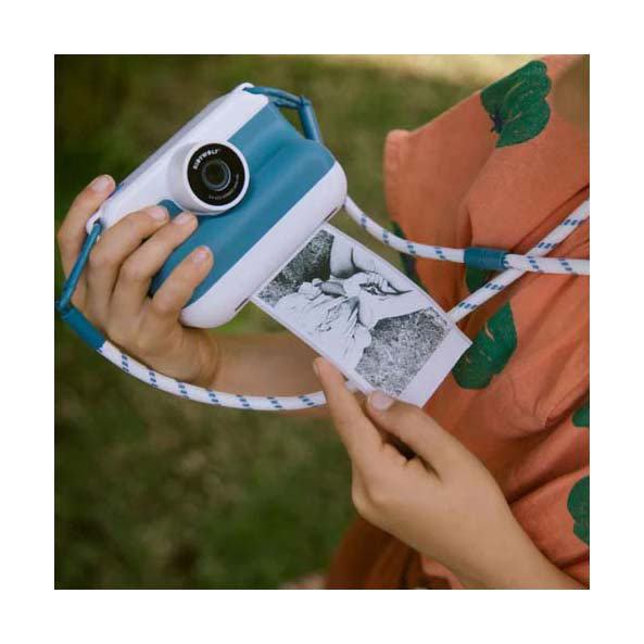 Appareil photo instantané Kidywolf K-print avec imprimante thermique - Bleu