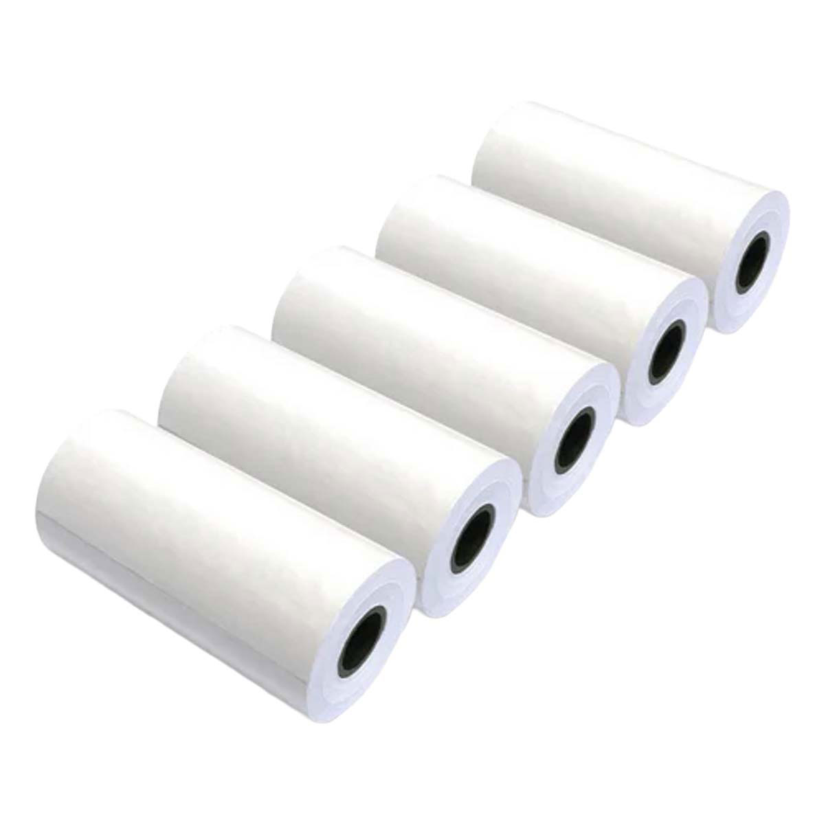 Papier photo autocollant blanc Kidywolf Kidyroll pour Kidyprint - Lot de 5