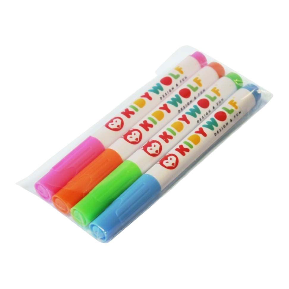 Kidywolf Kidymarker Markeerstiften RGBO - 4e.