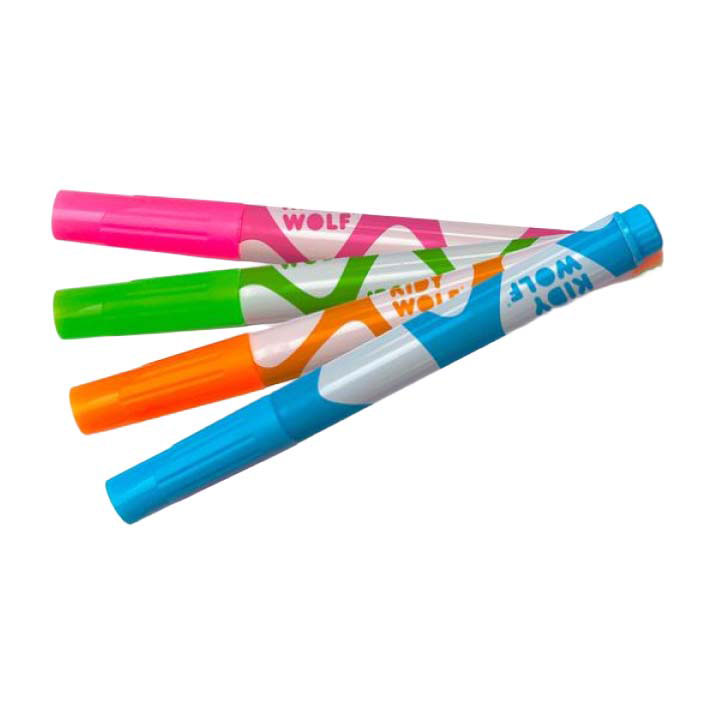 Kidywolf Kidymarker Markeerstiften RGBO - 4e.