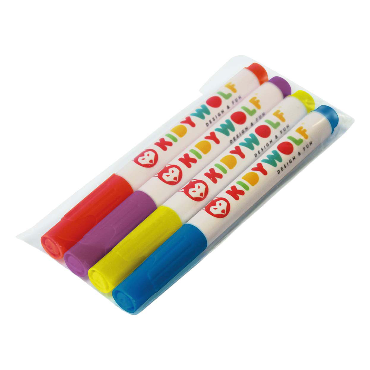 Surligneurs Kidywolf Kidymarker RMCB - 4 pièces.