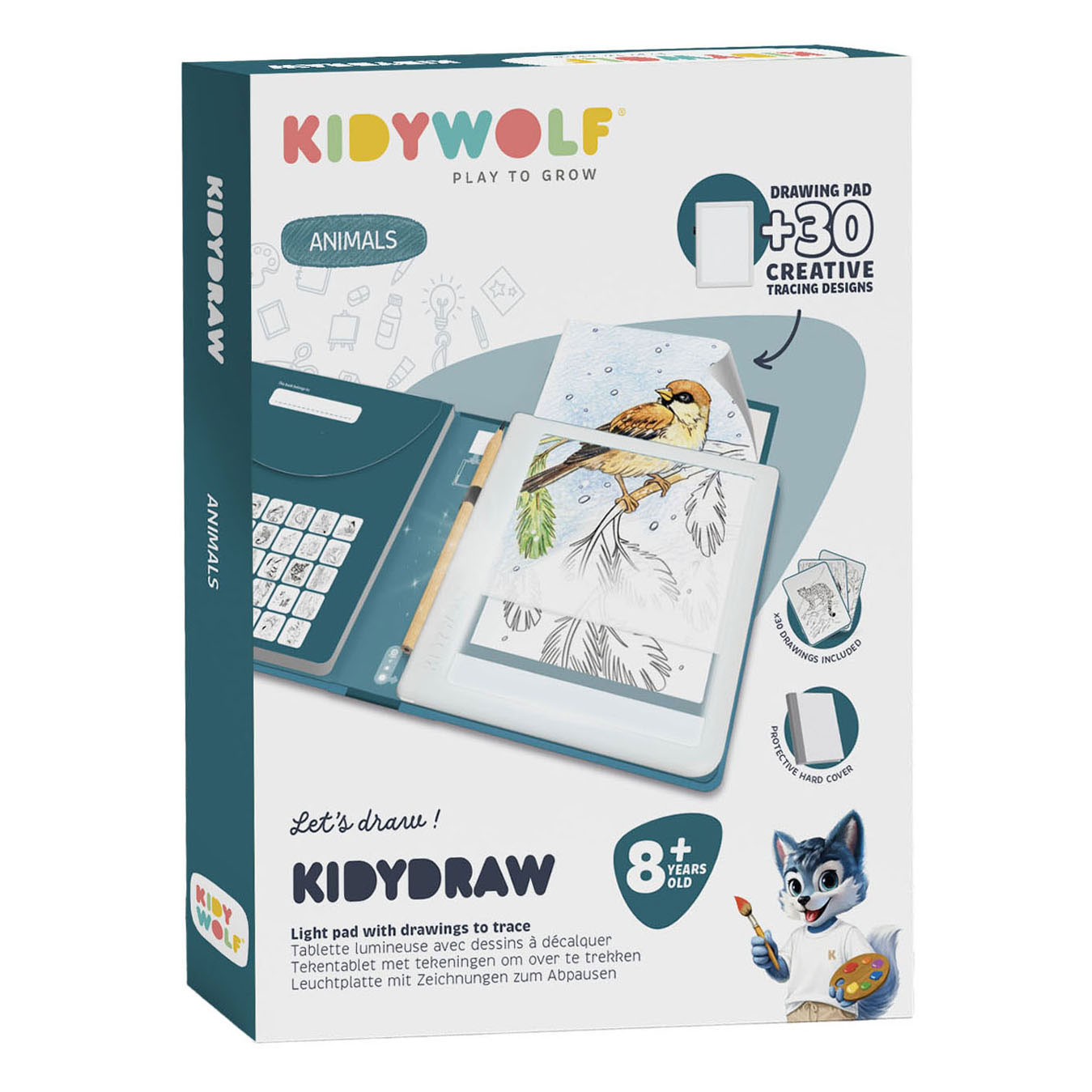 Kidywolf Kidydraw Animals Tekentablet