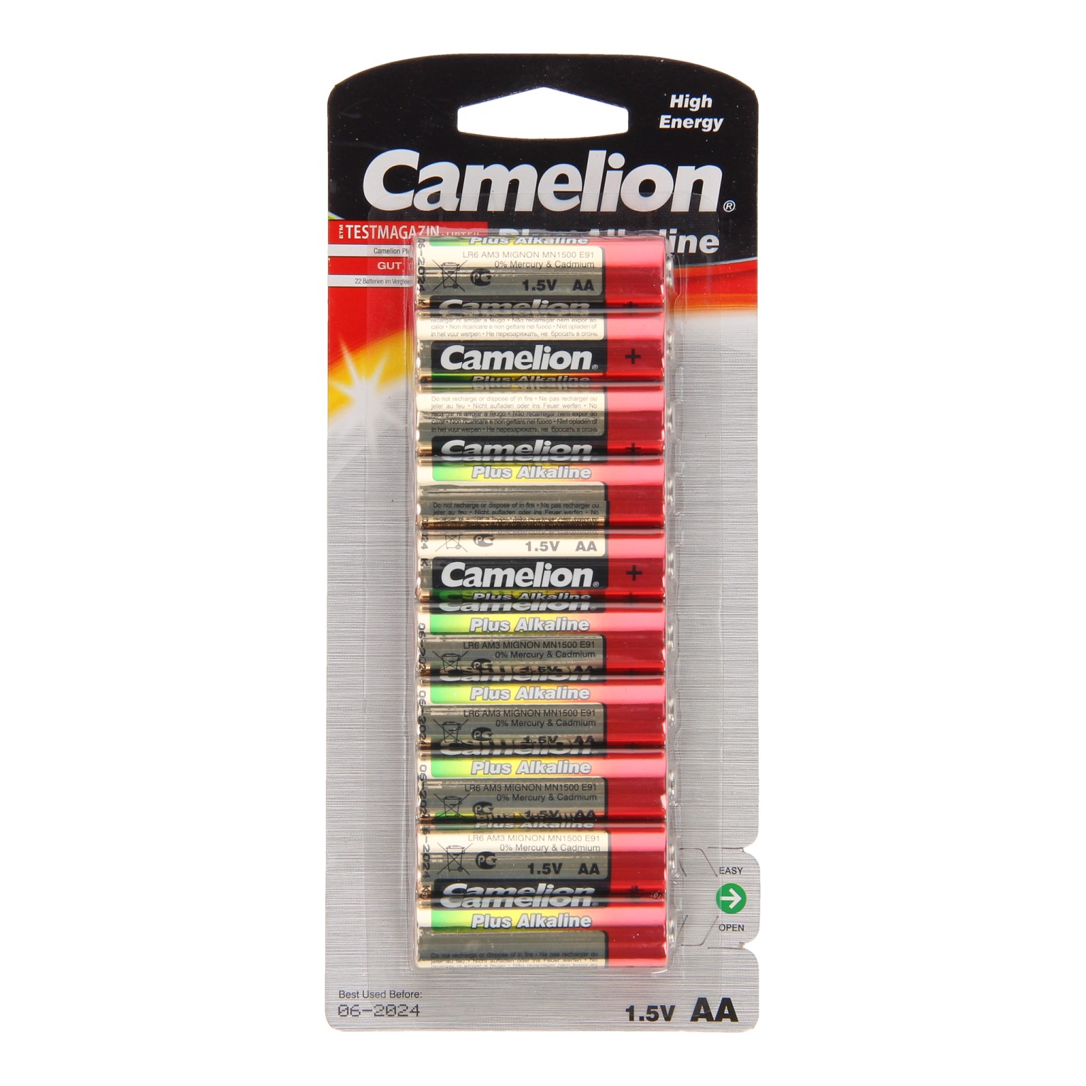 Camelion Plus Batterij Alkaline AA/LR6, 10st.