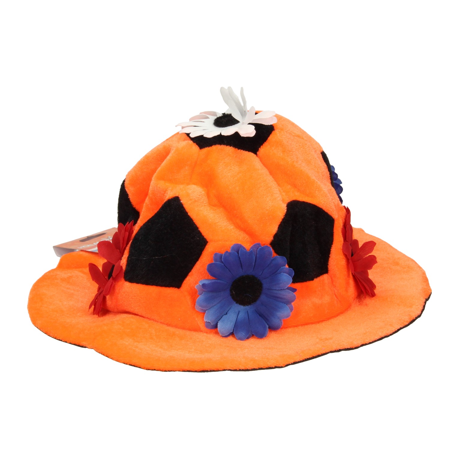 Chapeau fleuri Hollande Orange