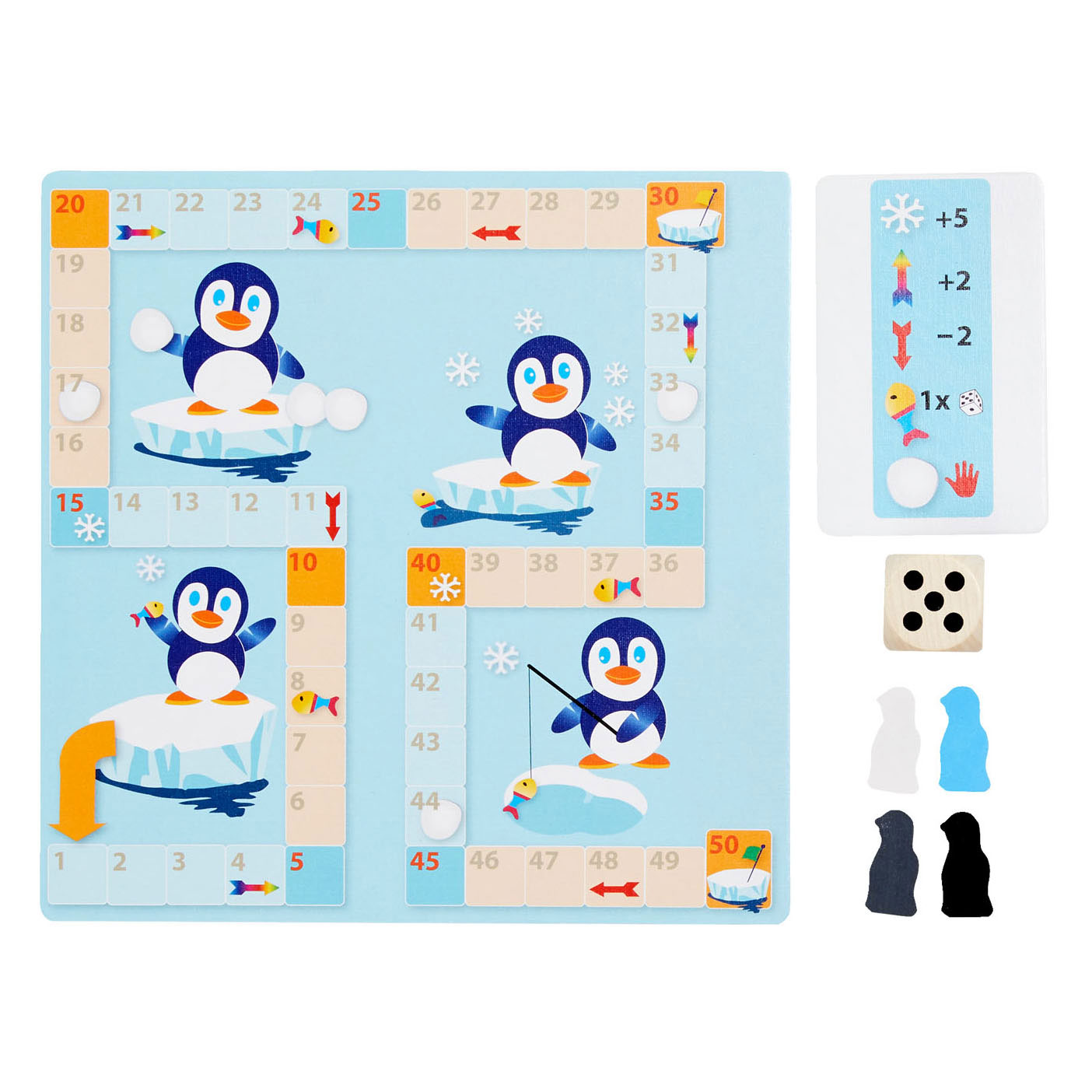 Rolf Basics - Course de pingouins avec Arthur Counting Math Game