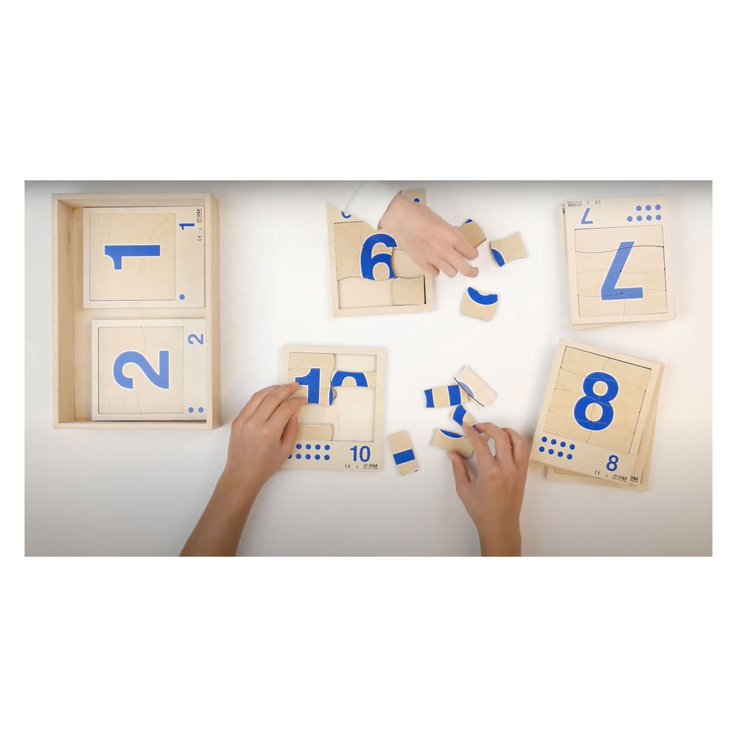Rolf Originals – Zahlenrätsel aus Holz in Box