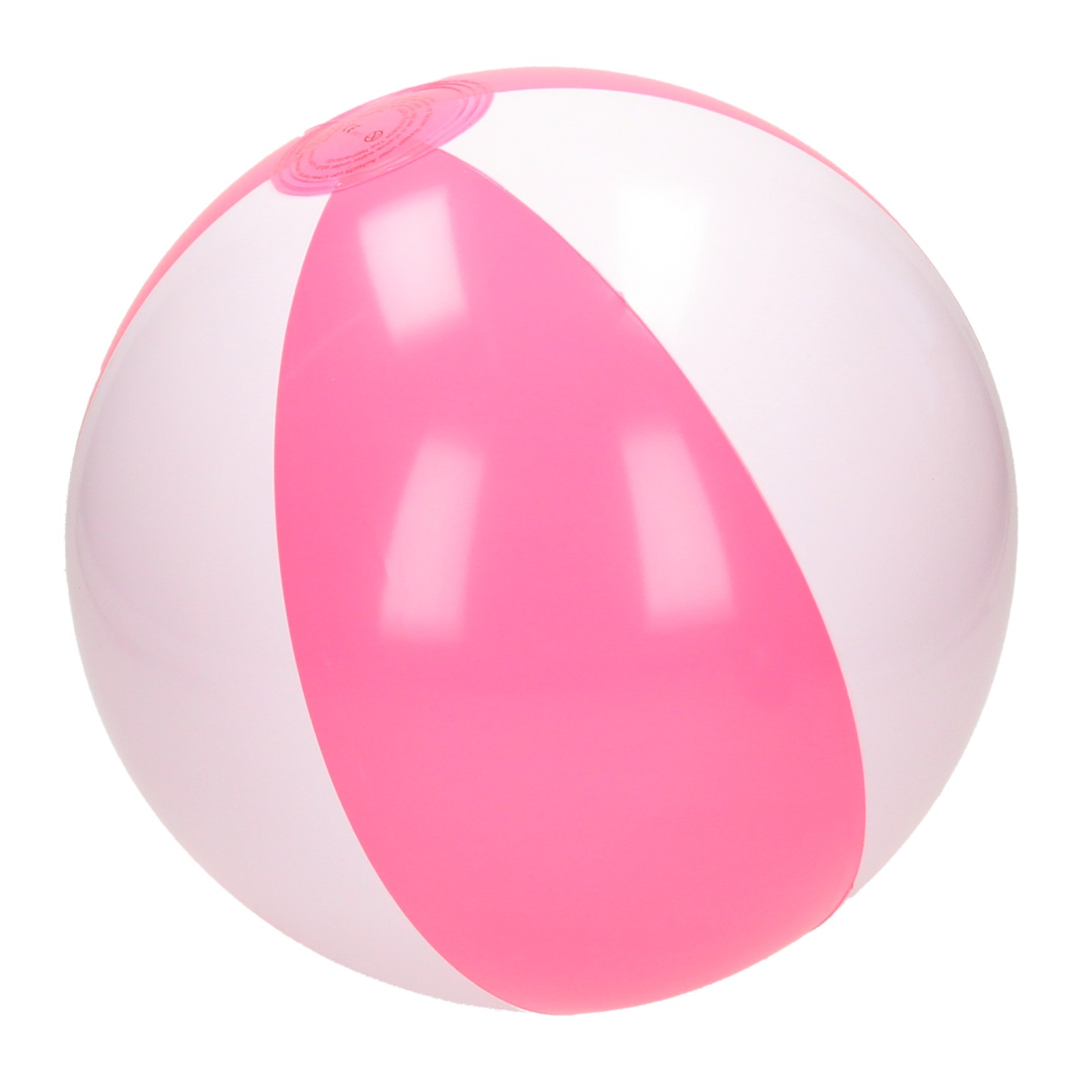 Wasserball Rosa/Weiß, 40cm