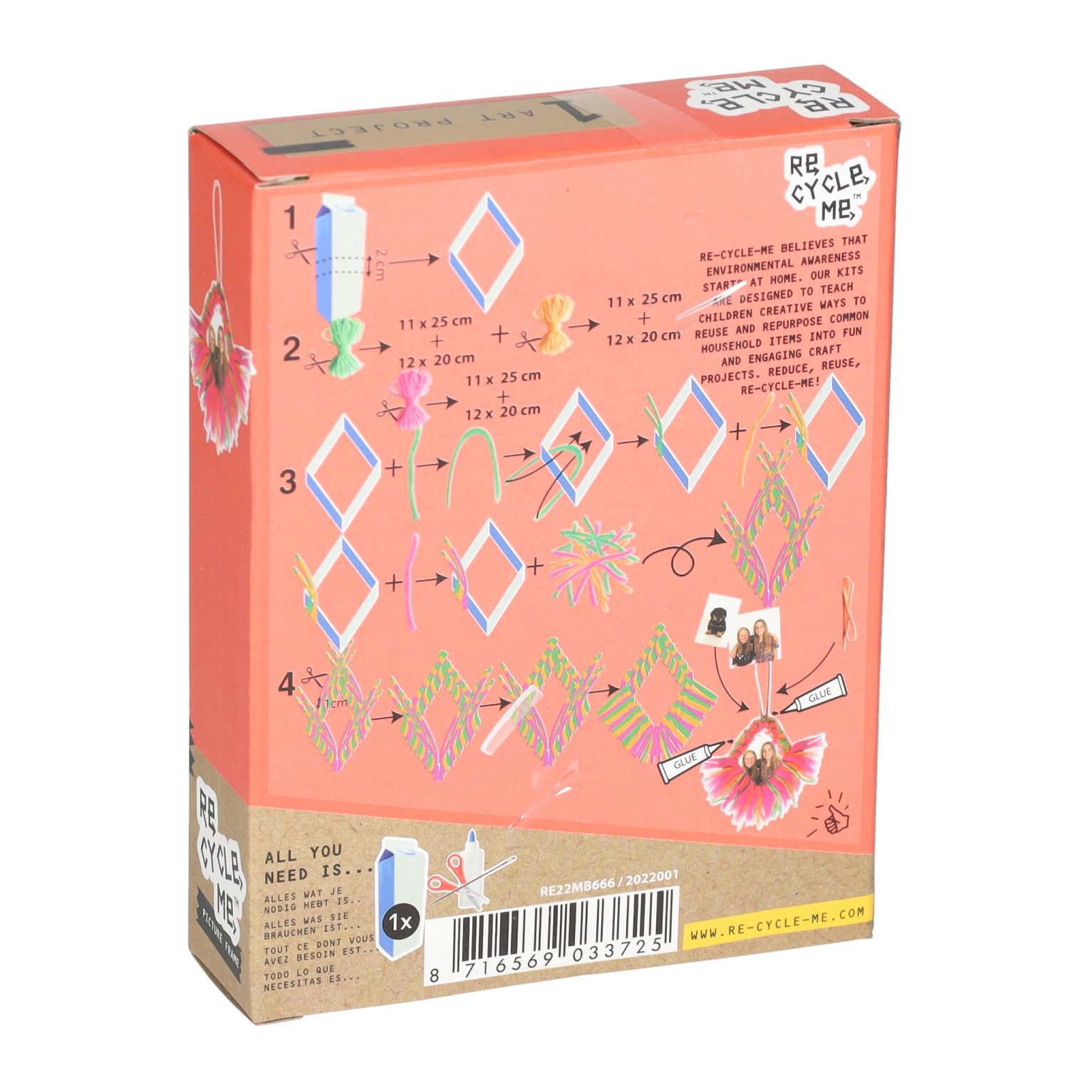 Cadre photo Recycle Me Mini Craft Kit