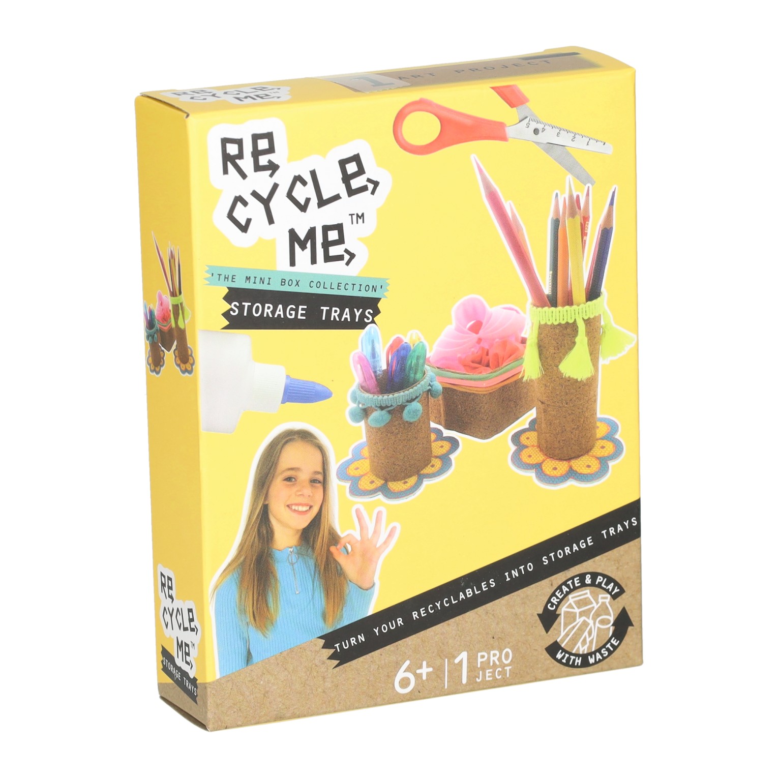 Recycle Me Mini Craft Set Boîtes à crayons