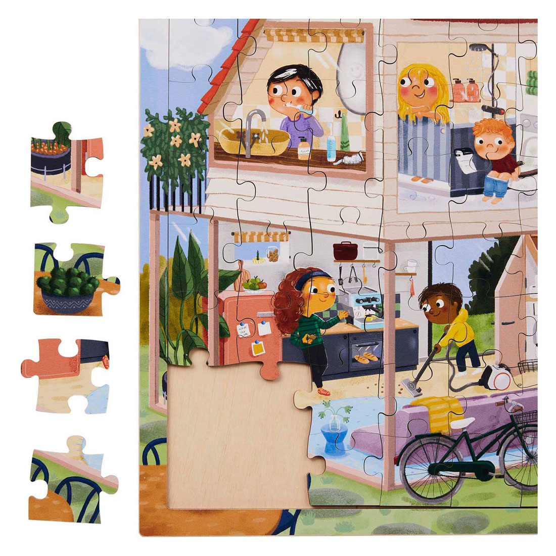 Rolf Connect - Puzzel in en om Het Huis - 81st.