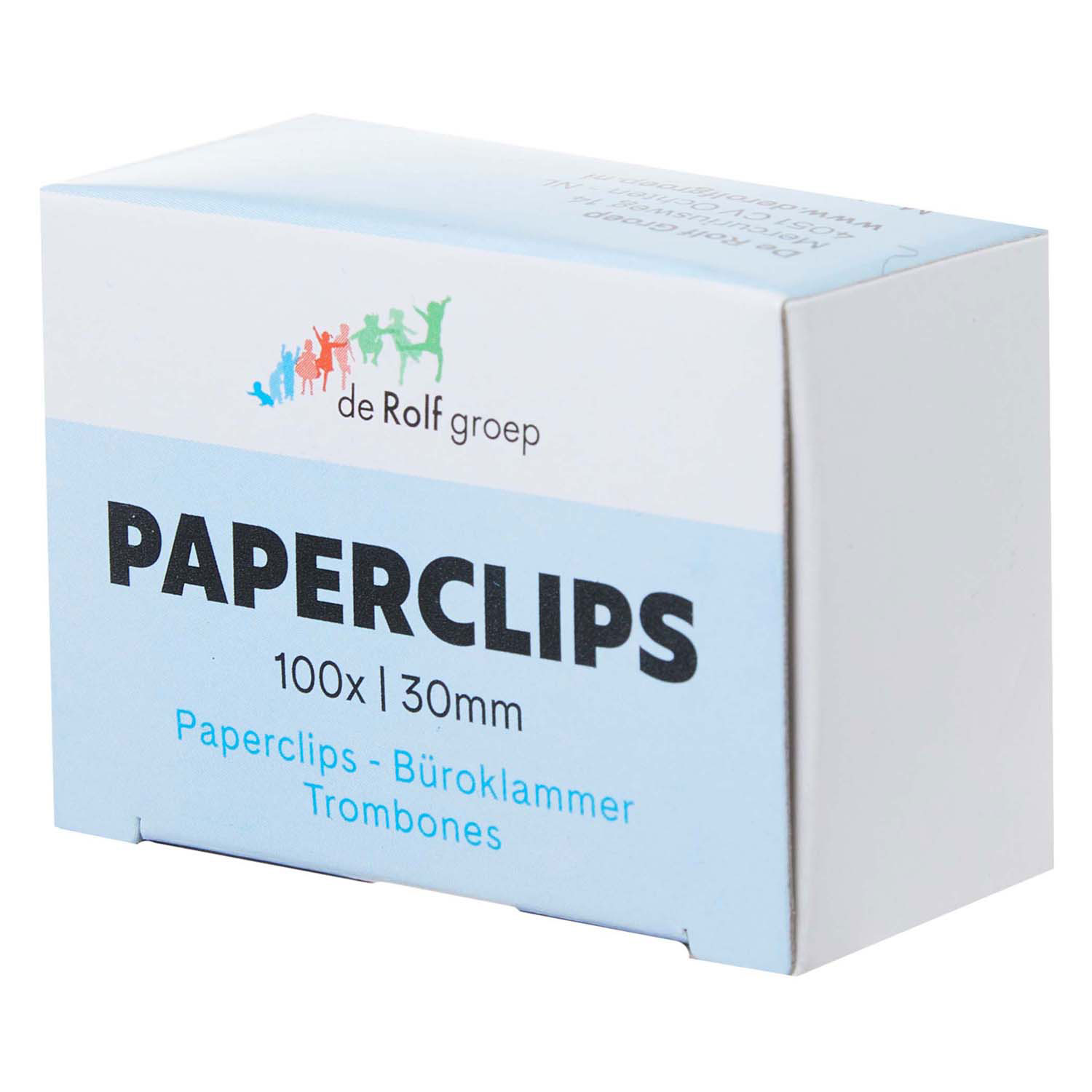 Rolf - Büroklammern 30mm - 100 Stk.