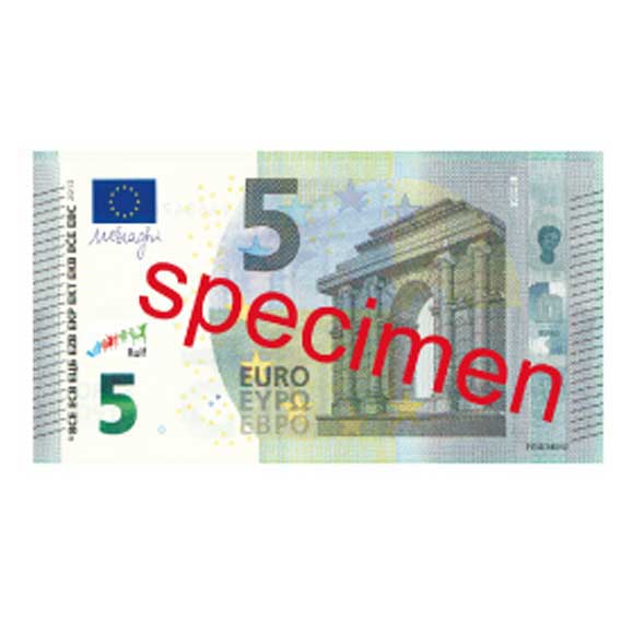 Rolf More - Bankbiljet 5 Euro - 100st.