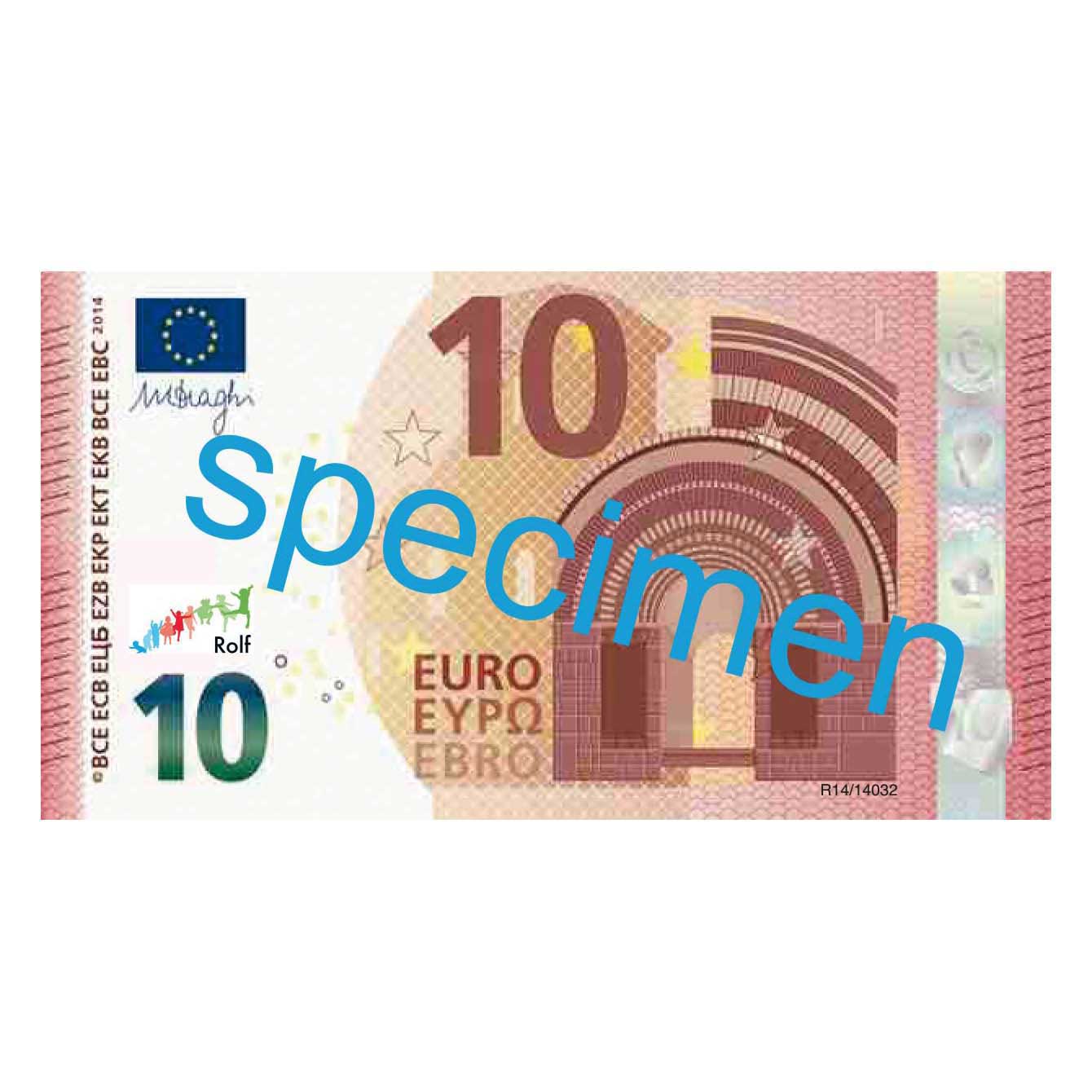 Rolf More - Bankbiljet 10 Euro - 100st.