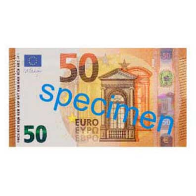 Rolf More - Bankbiljet 50 Euro - 100st.