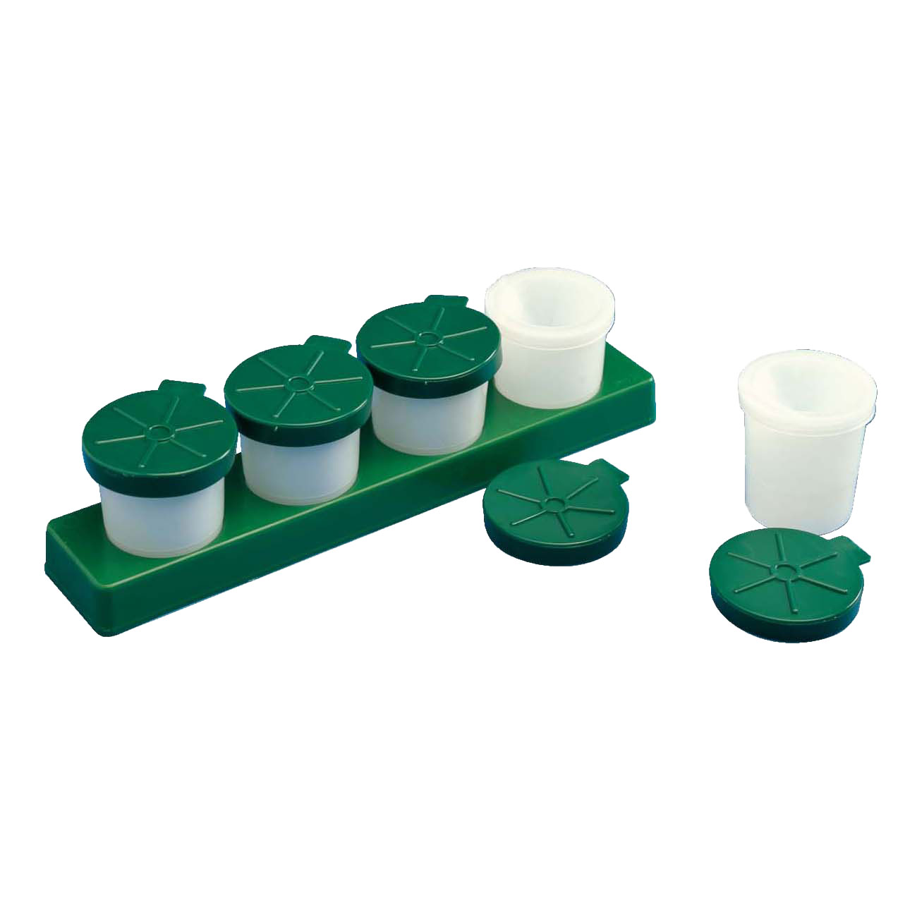 Rolf - Support pour pot de peinture avec 4 pots