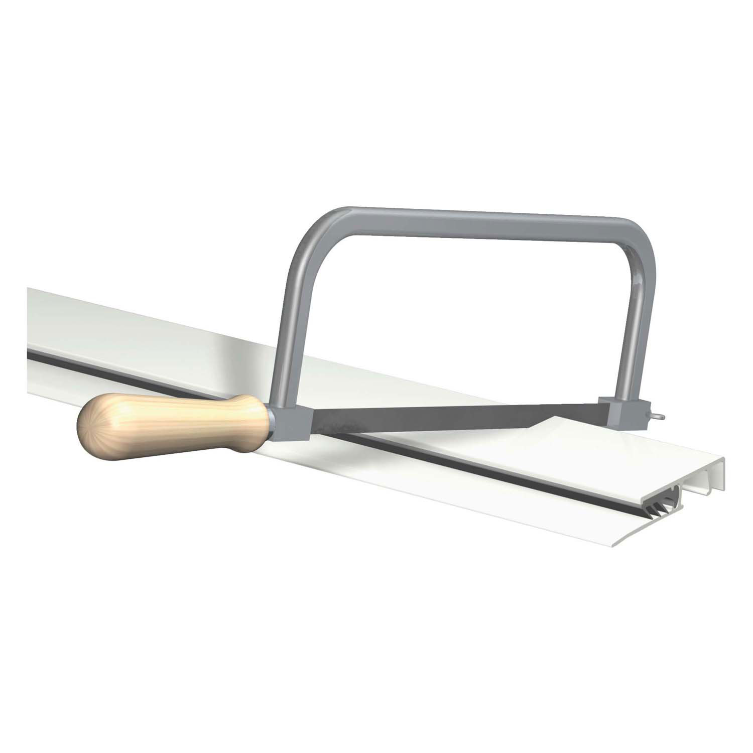 Rail d'information - Blanc 200 cm