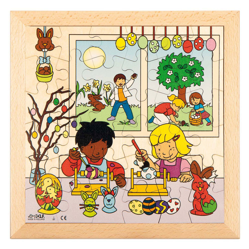 Rolf Connect - Houten Legpuzzel Pasen - 36st.