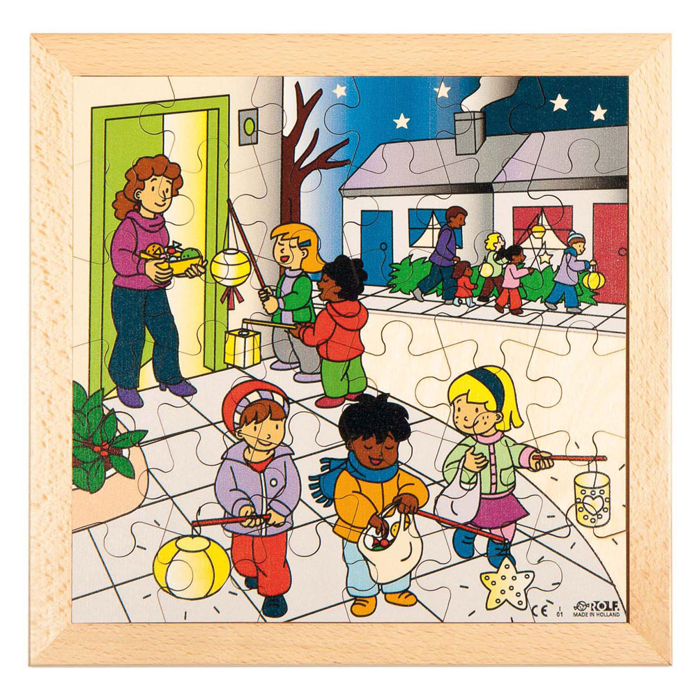 Rolf Connect - Houten Legpuzzel Sint Maarten - 36st.