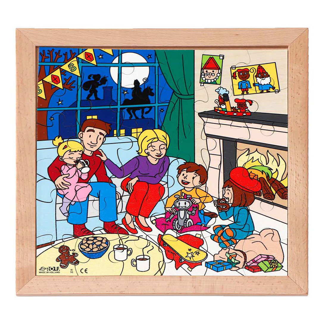 Rolf - Houten Legpuzzel Sint - 36st.