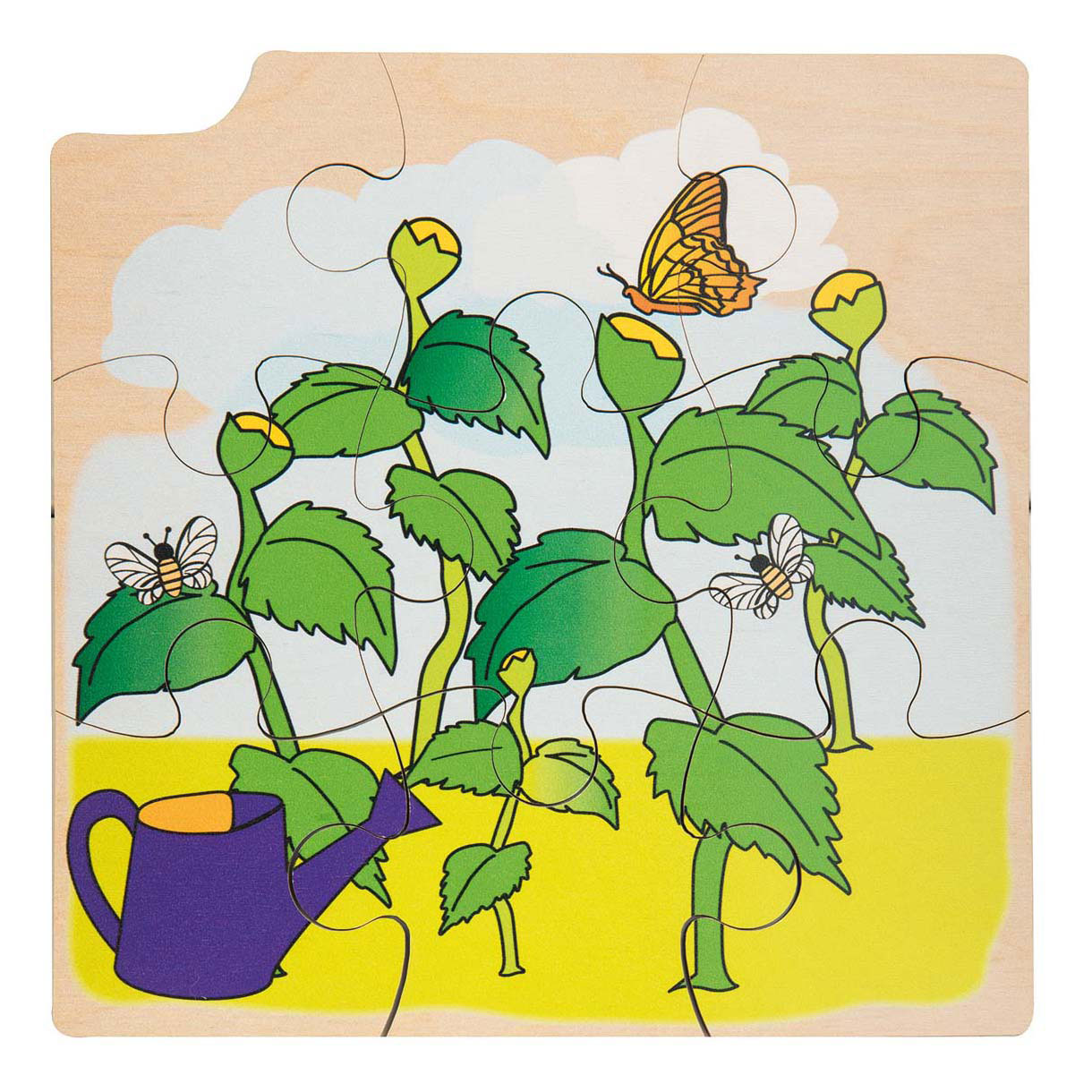 Rolf - Groei en 4 Lagenpuzzel Zonnebloem - 36st. Rolf - Groei en 4 Lagenpuzzel Zonnebloem - 36st.