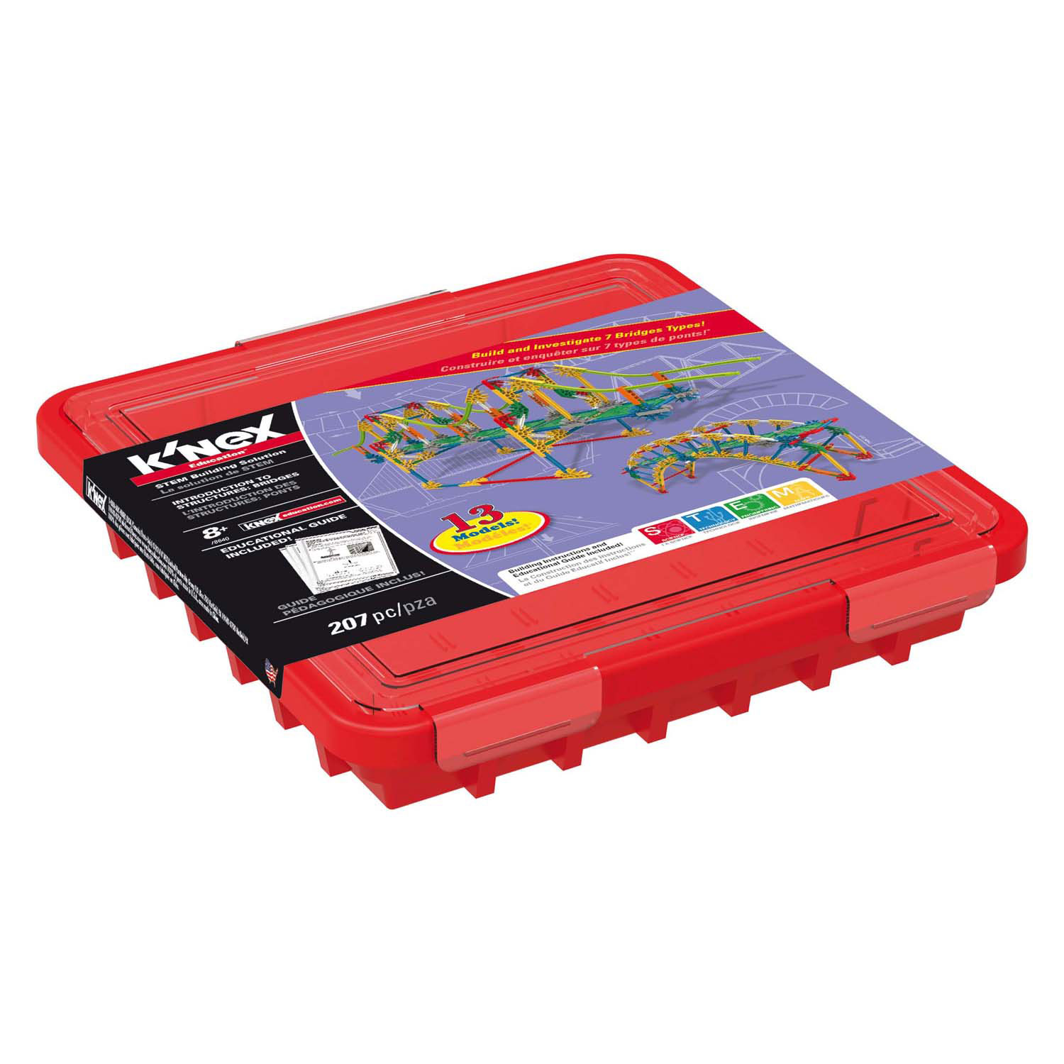 K'Nex Techniek Bruggen Bouwen - 207dlg.