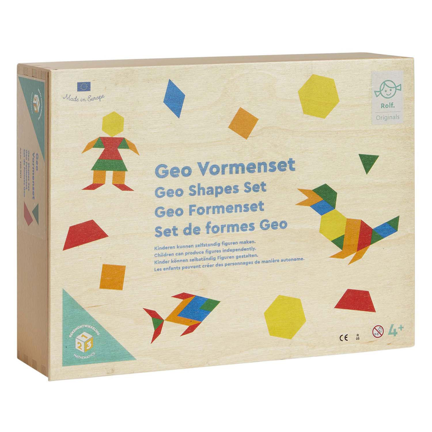 Rolf Originals - Houten Geo Vormenset